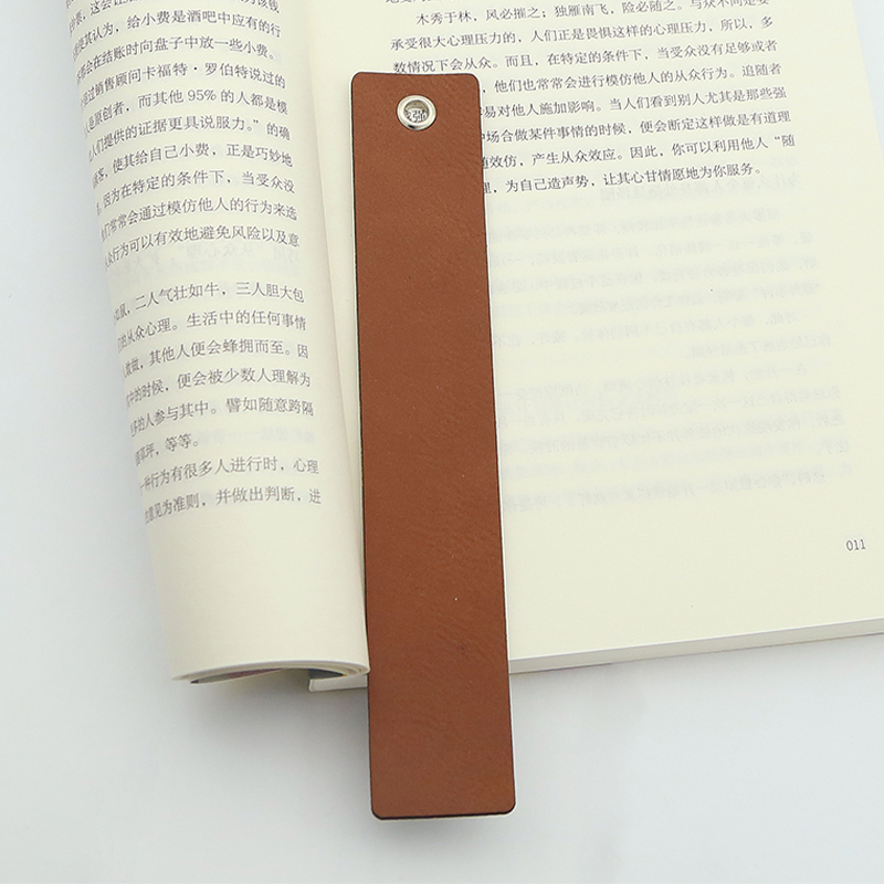 Marcador de forma larga de polipiel con láser