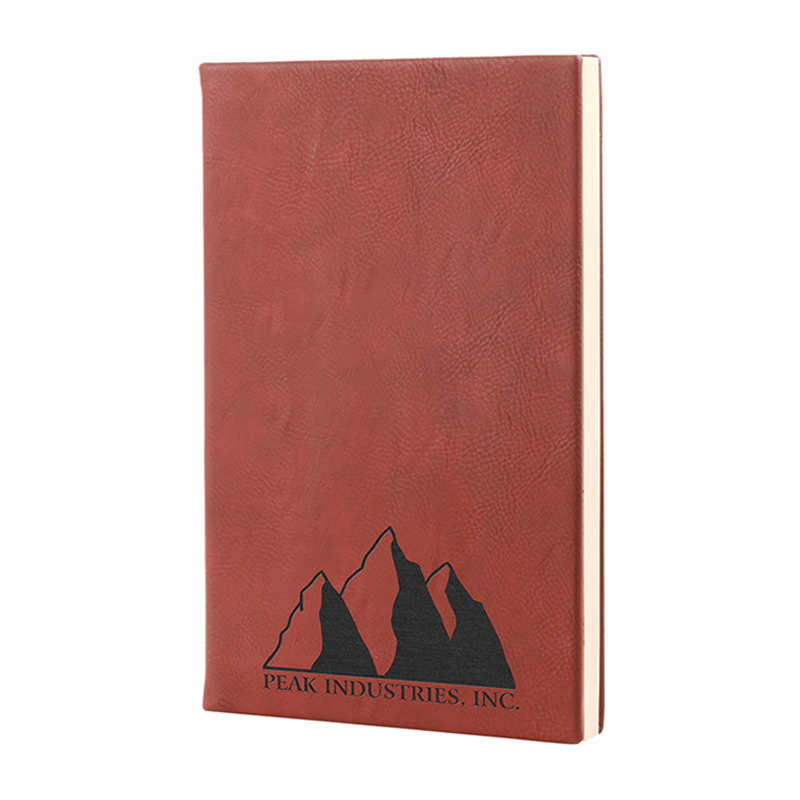 Diarios de cuero sintético de 4 1/7' x 5 1/2'