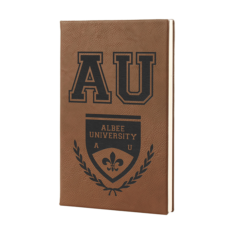 Diarios de cuero sintético de 4 1/7' x 5 1/2'