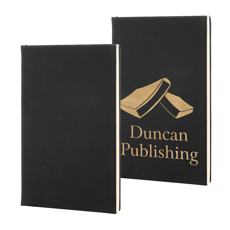 Diarios de cuero sintético de 4 1/7' x 5 1/2'