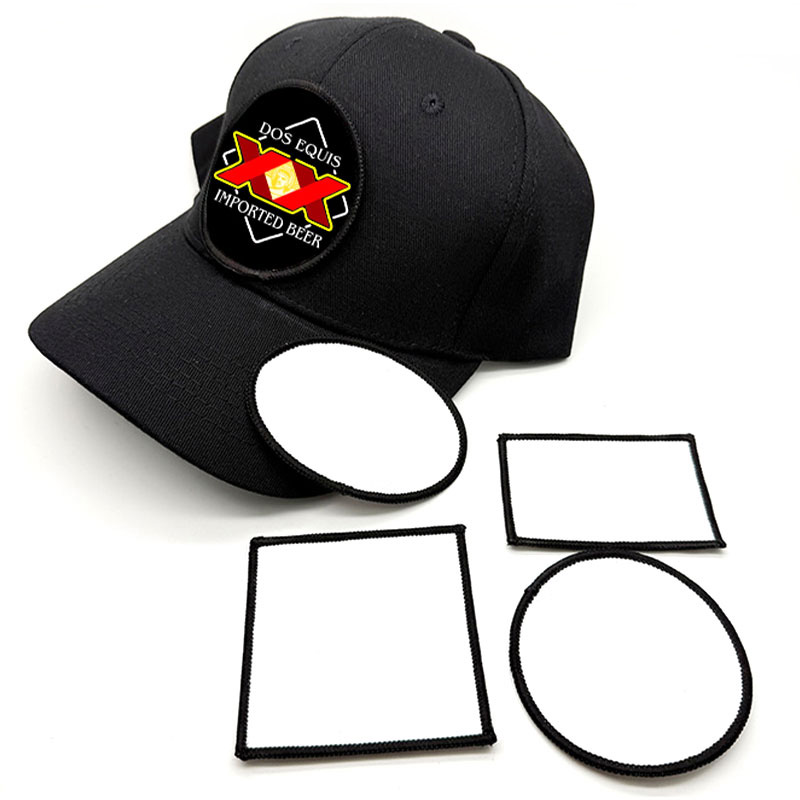 Parche Merrow de tela de sublimación cuadrado de 3' x 3' con adhesivo