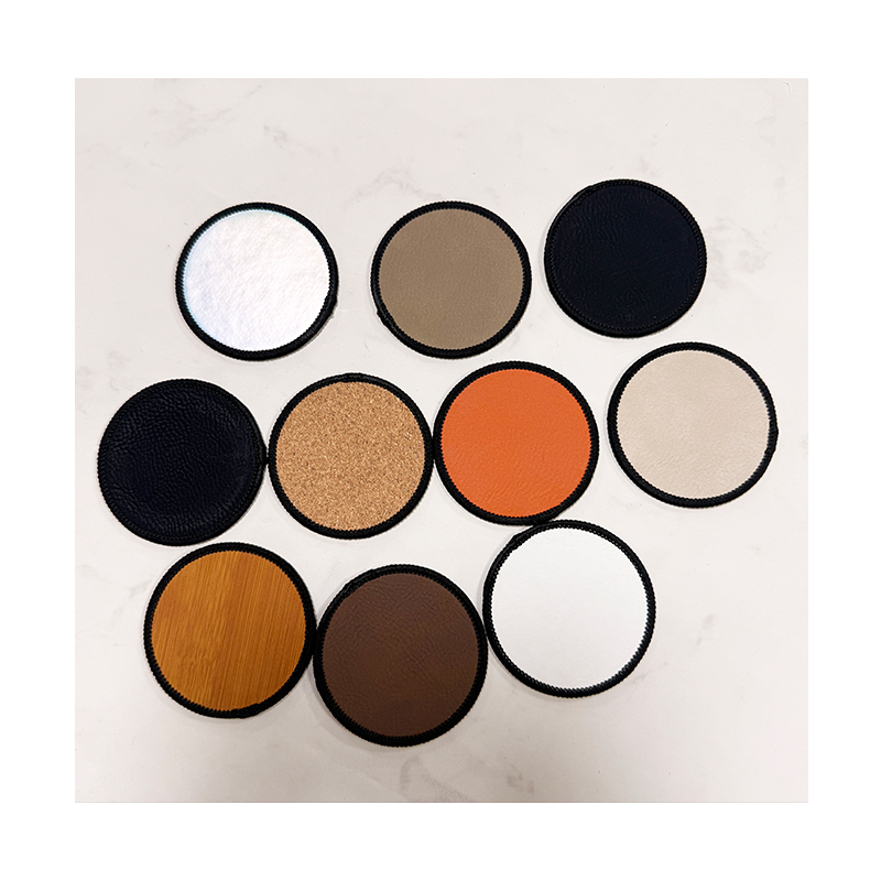 Parche Merrow de polipiel láser rectangular de 3 1/2' x 2 1/2' con adhesivo Parche Merrow de polipiel láser rectangular de 3 1/2' x 2 1/2' con adhesivo