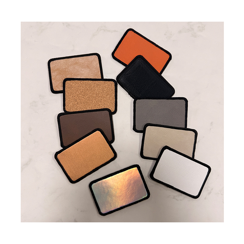 Parche Merrow de polipiel láser rectangular de 3 1/2' x 2 1/2' con adhesivo Parche Merrow de polipiel láser rectangular de 3 1/2' x 2 1/2' con adhesivo