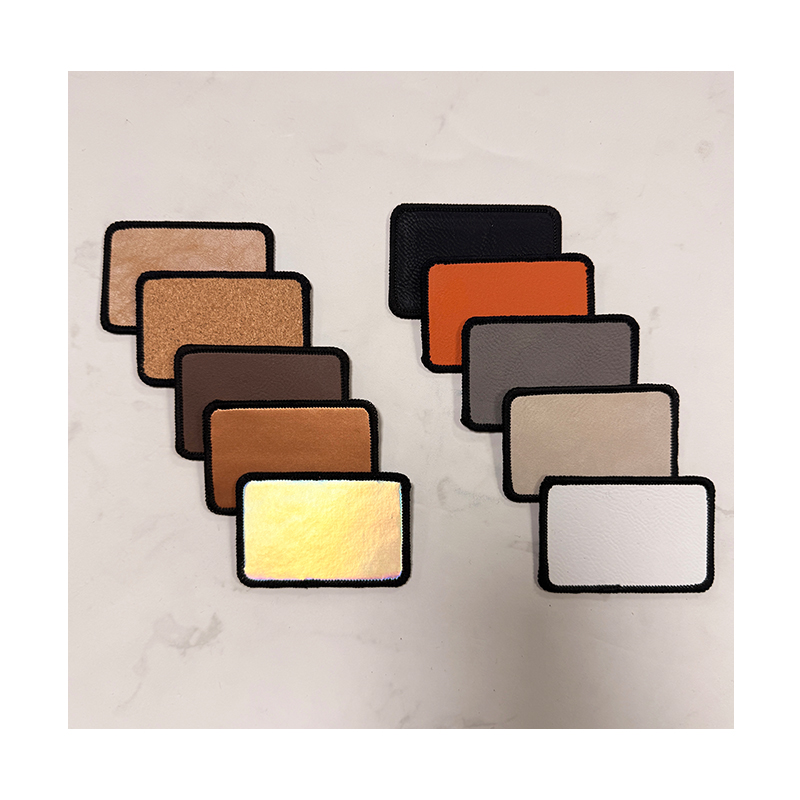 Parche Merrow de polipiel láser rectangular de 3 1/2' x 2 1/2' con adhesivo Parche Merrow de polipiel láser rectangular de 3 1/2' x 2 1/2' con adhesivo