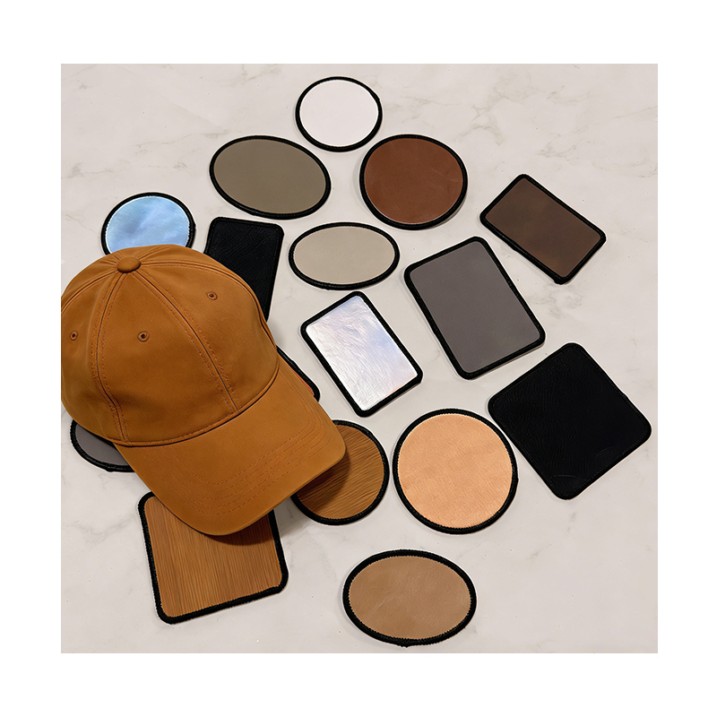 Parche Merrow de polipiel láser rectangular de 3 1/2' x 2 1/2' con adhesivo Parche Merrow de polipiel láser rectangular de 3 1/2' x 2 1/2' con adhesivo