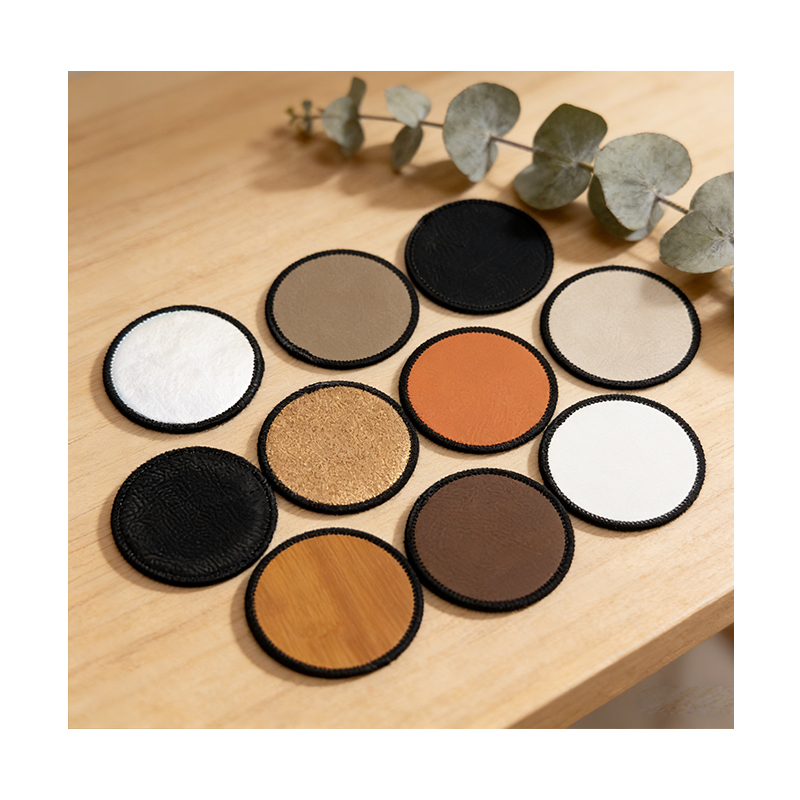 Parche Merrow de polipiel láser rectangular de 3 1/2' x 2 1/2' con adhesivo Parche Merrow de polipiel láser rectangular de 3 1/2' x 2 1/2' con adhesivo