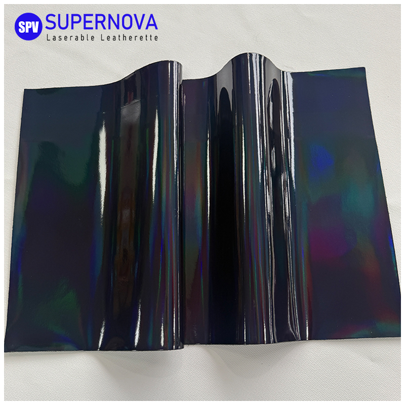 Hoja holográfica de polipiel láser con adhesivo/sin adhesivo