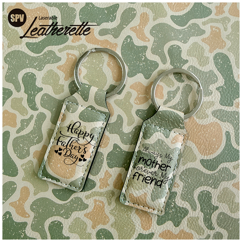 Hoja de polipiel láser de camuflaje con adhesivo/sin adhesivo