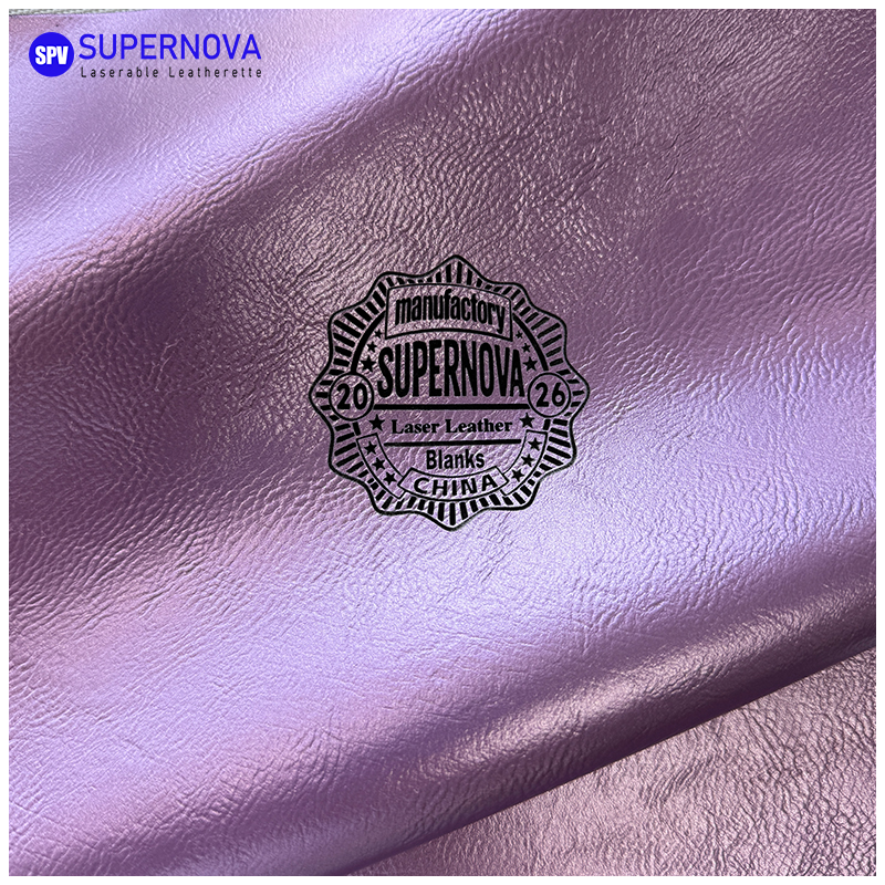 Hoja de Polipiel Metálica Laserable con adhesivo/sin adhesivo