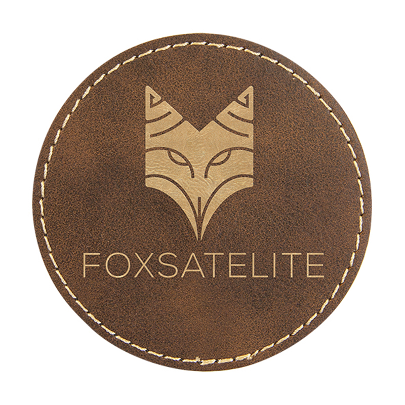 Juego De 6 Posavasos Redondos De Cuero Sintético Láserizable Juego De 6 Posavasos Redondos De Cuero Sintético Láserizable