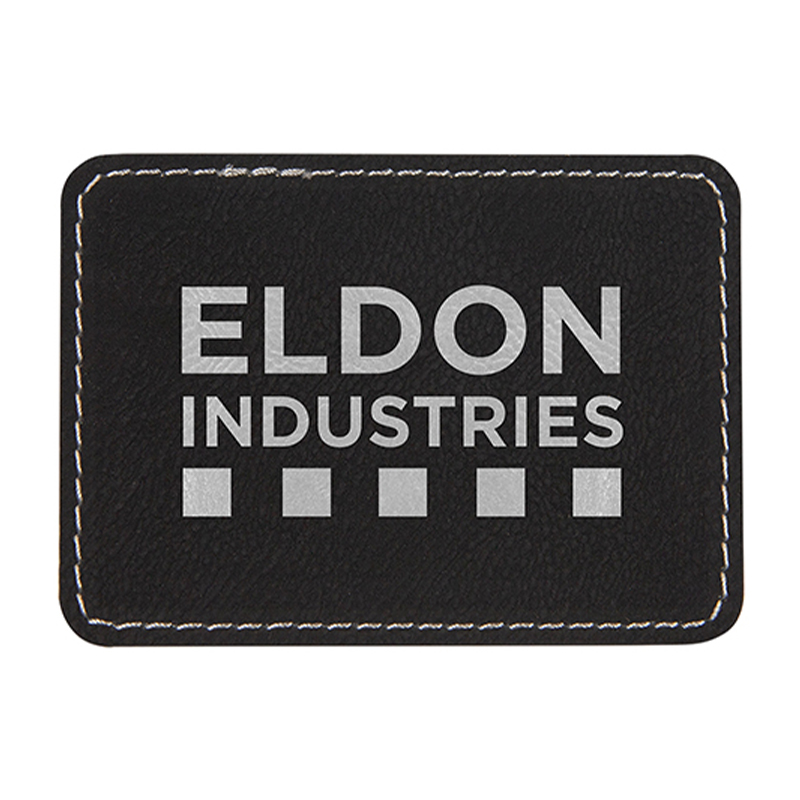 Parches rectangulares de cuero sintético de 3 1/2' x 2 1/2' Parches rectangulares de cuero sintético de 3 1/2' x 2 1/2'