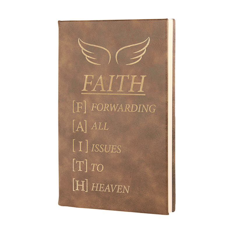 Libro de bocetos de polipiel laserable de 7 x 9 3/4