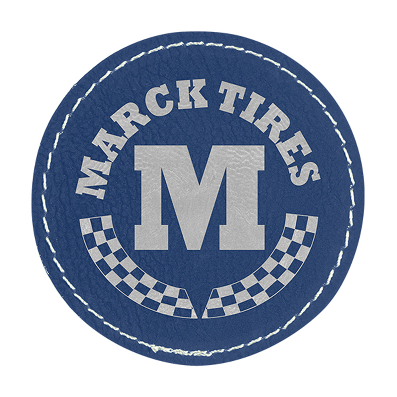 Posavasos redondos de polipiel Posavasos redondos de polipiel