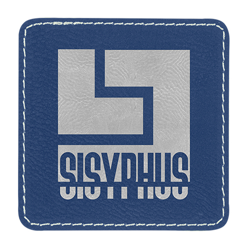 Parches de cuero sintético cuadrados de 3 1/2' x 2 1/2' Parches de cuero sintético cuadrados de 3 1/2' x 2 1/2'