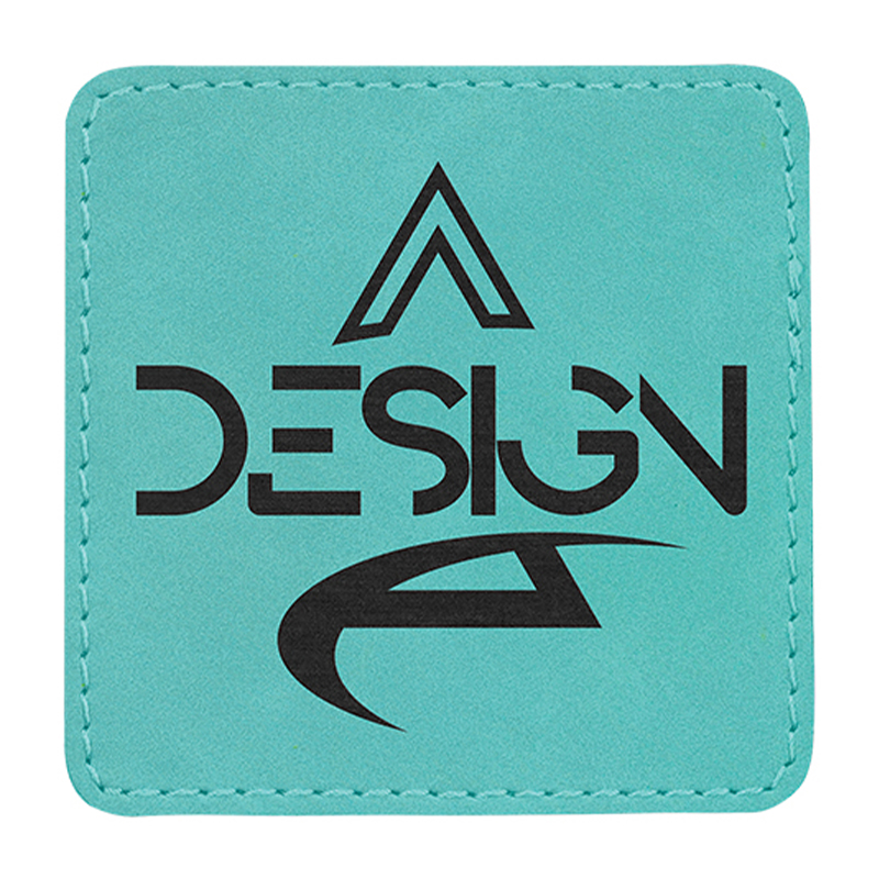 Parches de cuero sintético cuadrados de 3 1/2' x 2 1/2' Parches de cuero sintético cuadrados de 3 1/2' x 2 1/2'