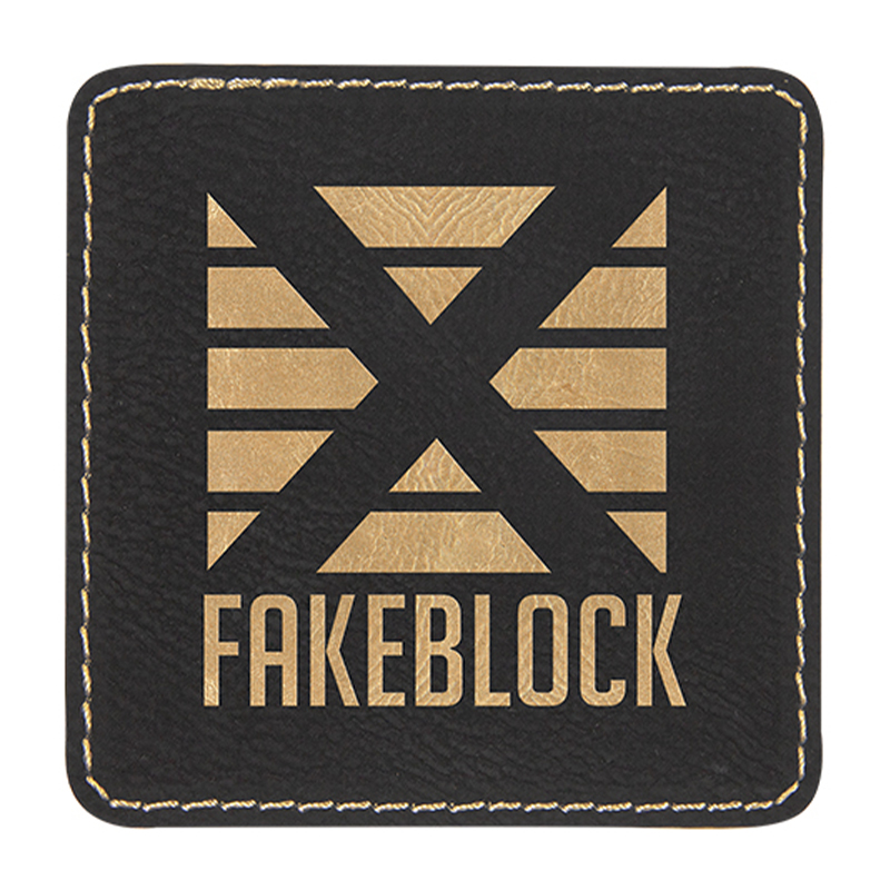 Parches de cuero sintético cuadrados de 3' x 2' Parches de cuero sintético cuadrados de 3' x 2'