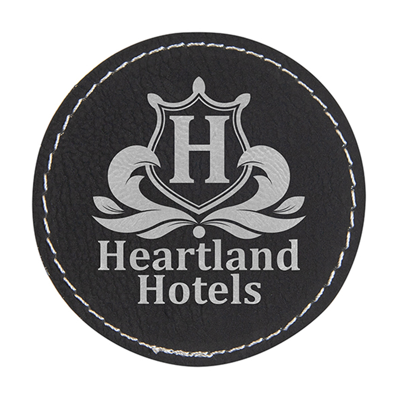 Posavasos redondos de polipiel Posavasos redondos de polipiel