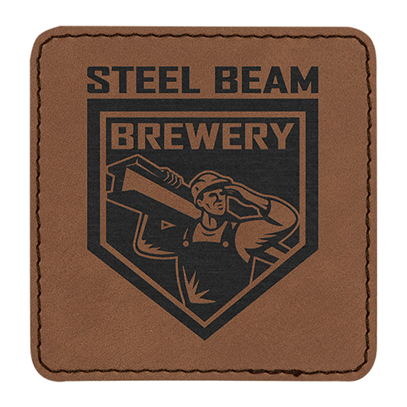 Parches de cuero sintético cuadrados de 3' x 2' Parches de cuero sintético cuadrados de 3' x 2'