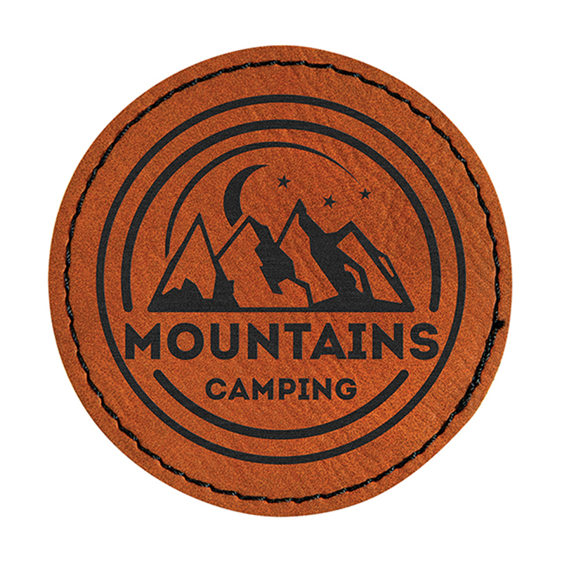 Juego De 6 Posavasos Redondos De Cuero Sintético Láserizable Juego De 6 Posavasos Redondos De Cuero Sintético Láserizable