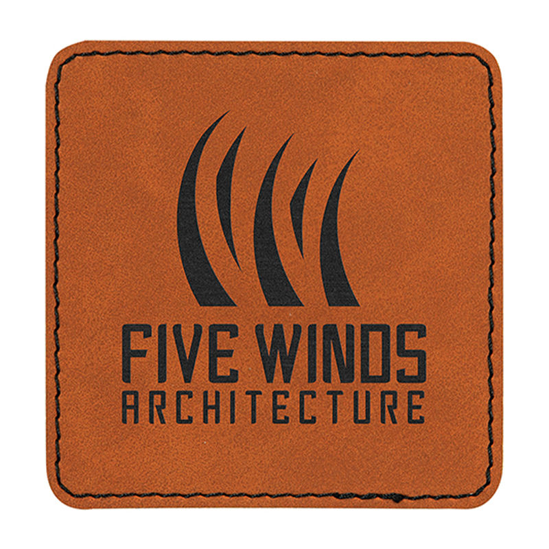 Parches de cuero sintético cuadrados de 3' x 2' Parches de cuero sintético cuadrados de 3' x 2'