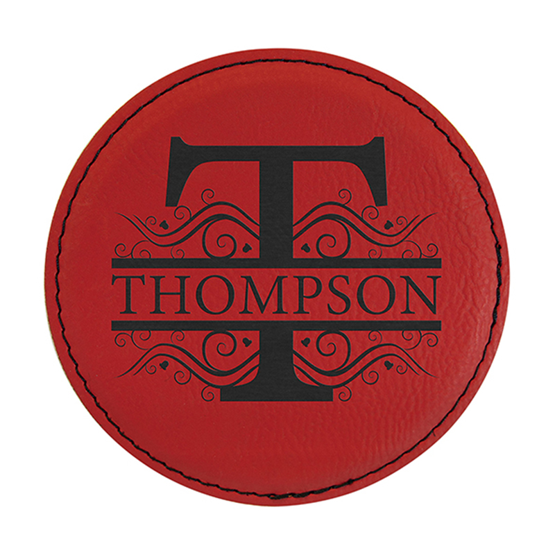 Posavasos redondos de polipiel Posavasos redondos de polipiel