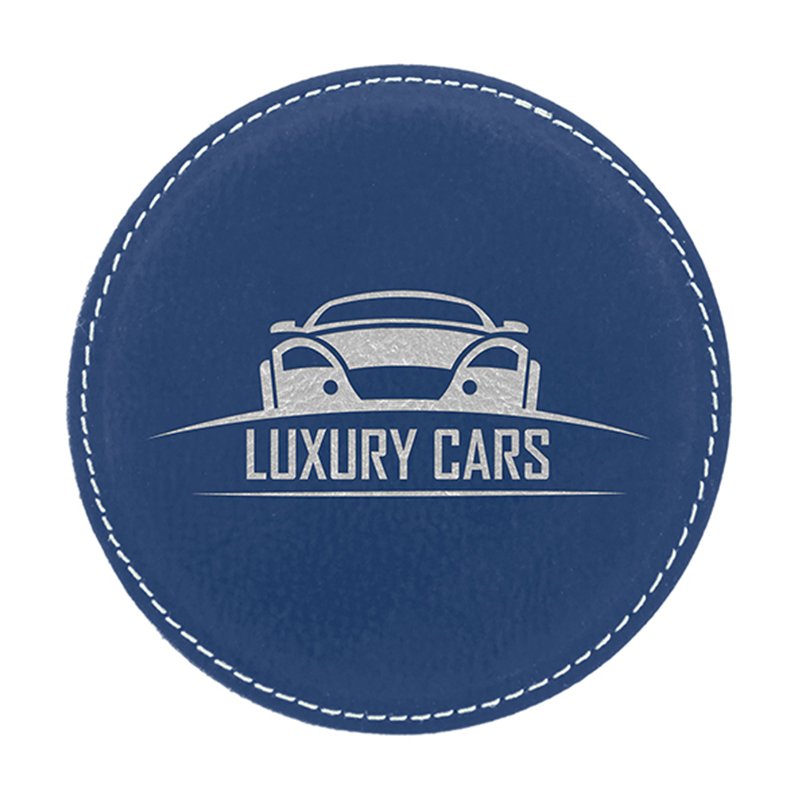 Posavasos redondos de polipiel Posavasos redondos de polipiel