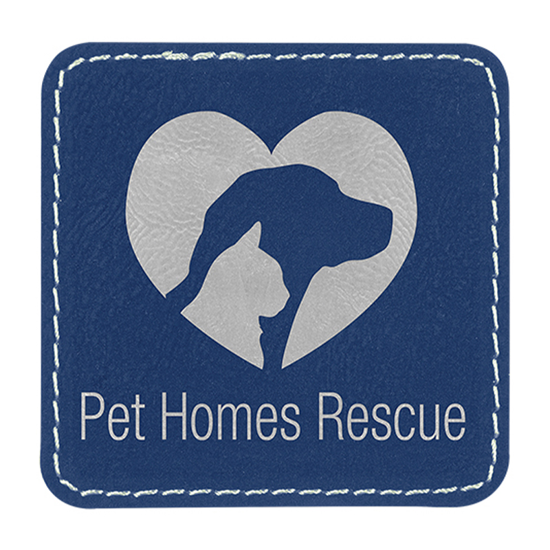 Parches de cuero sintético cuadrados de 3 1/2' x 2 1/2' Parches de cuero sintético cuadrados de 3 1/2' x 2 1/2'