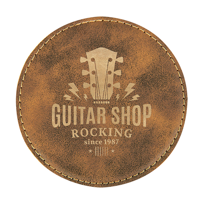 Posavasos redondos de polipiel Posavasos redondos de polipiel