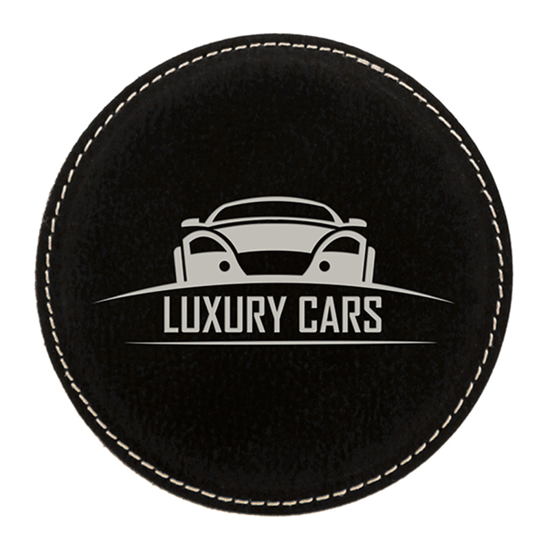 Posavasos redondos de polipiel Posavasos redondos de polipiel