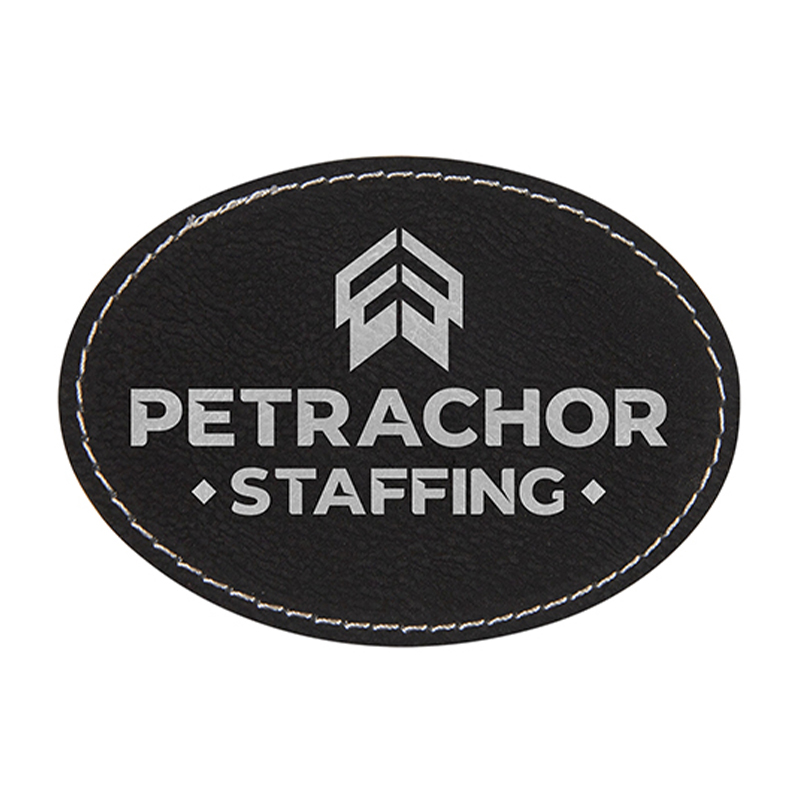 Parches ovalados de polipiel de 3 1/2' x 2 1/2' Parches ovalados de polipiel de 3 1/2' x 2 1/2'