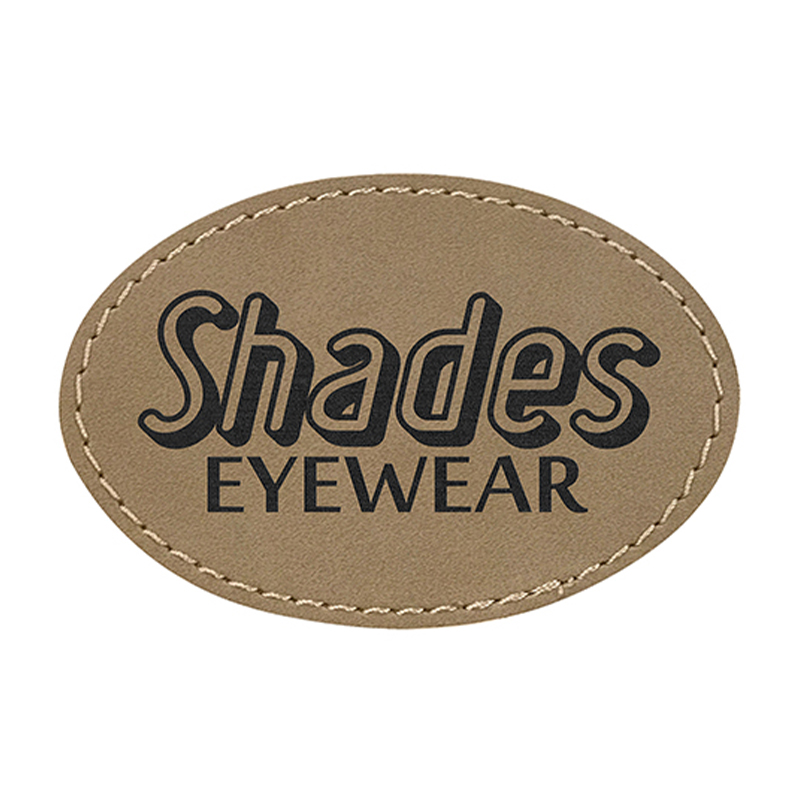 Parches ovalados de polipiel de 3 1/2' x 2 1/2' Parches ovalados de polipiel de 3 1/2' x 2 1/2'