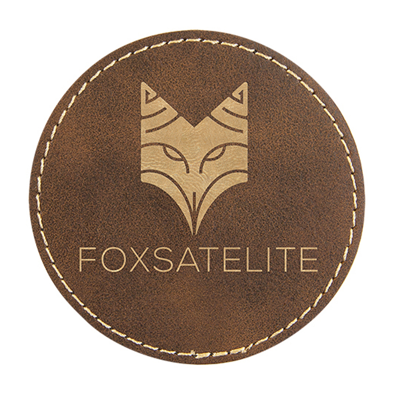 Parches redondos de polipiel de 3' Parches redondos de polipiel de 3'