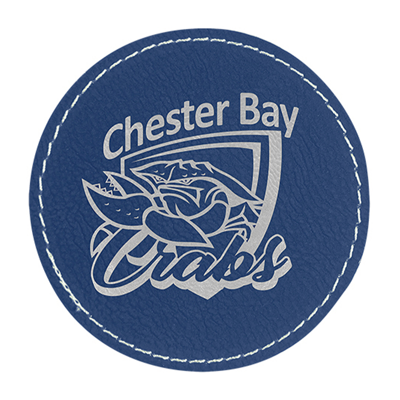 Parches redondos de polipiel de 3' Parches redondos de polipiel de 3'