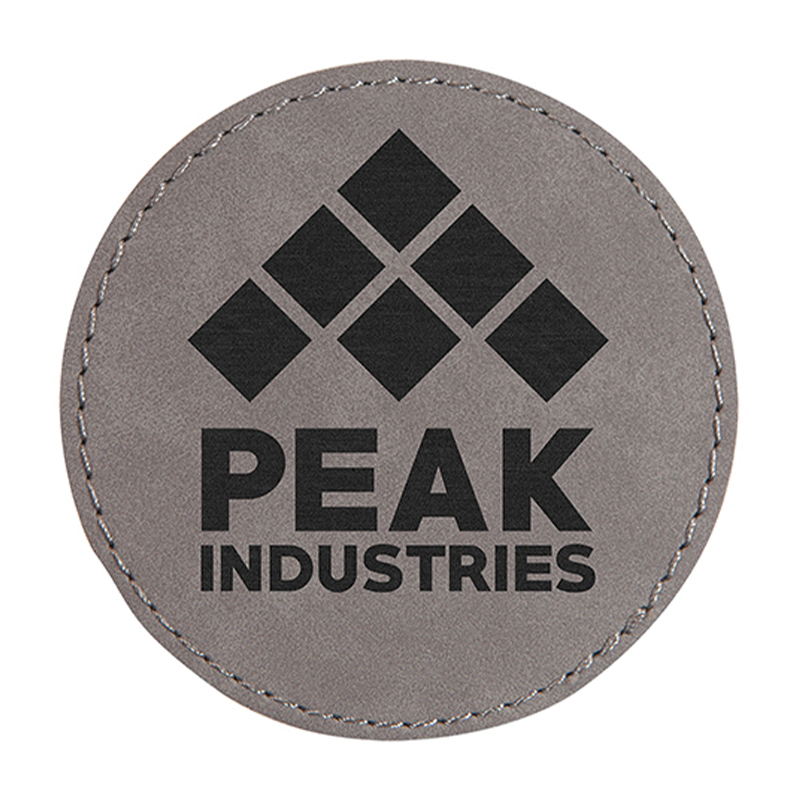 Parches redondos de polipiel de 2 1/2' Parches redondos de polipiel de 2 1/2'