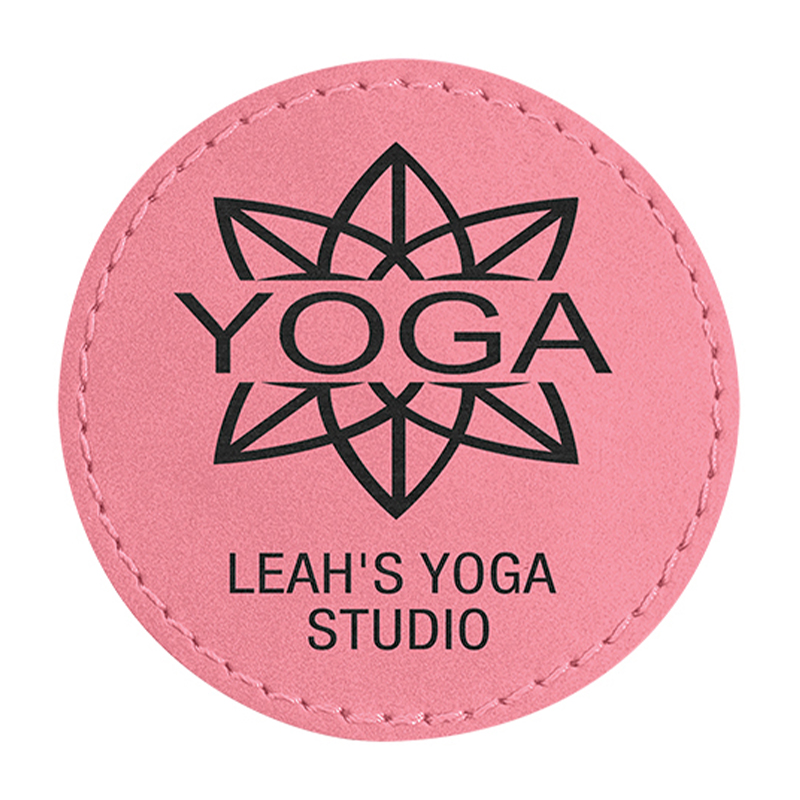 Parches redondos de polipiel de 2 1/2' Parches redondos de polipiel de 2 1/2'