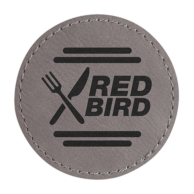 Parches redondos de polipiel de 2 1/2' Parches redondos de polipiel de 2 1/2'