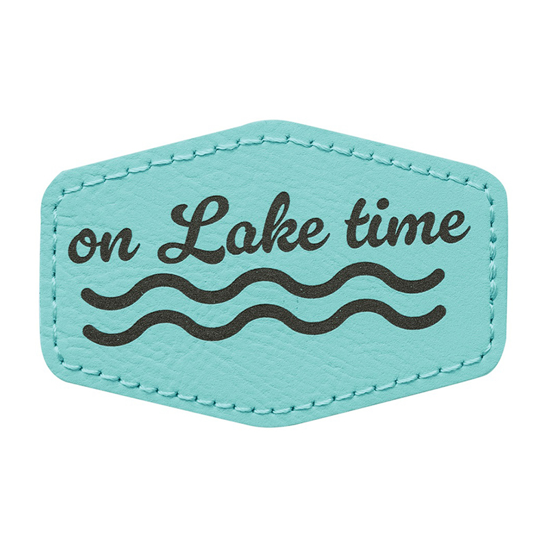 Parches de cuero sintético hexagonales de 3' x 2' Parches de cuero sintético hexagonales de 3' x 2'