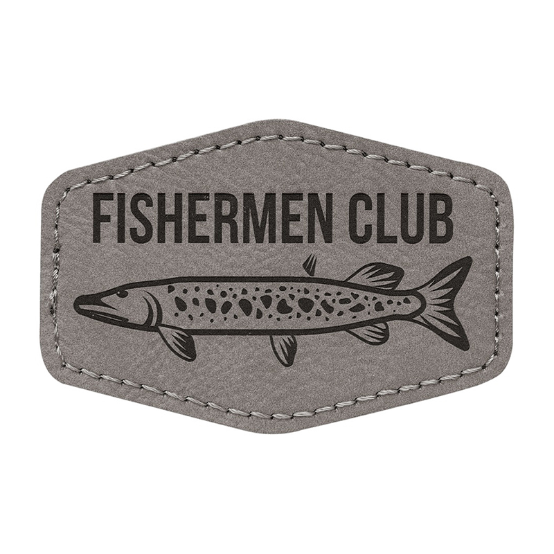 Parches de cuero sintético hexagonales de 3' x 2' Parches de cuero sintético hexagonales de 3' x 2'