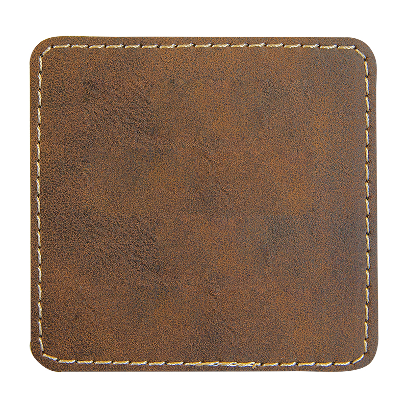 Parches de cuero sintético cuadrados de 3 1/2' x 2 1/2' Parches de cuero sintético cuadrados de 3 1/2' x 2 1/2'