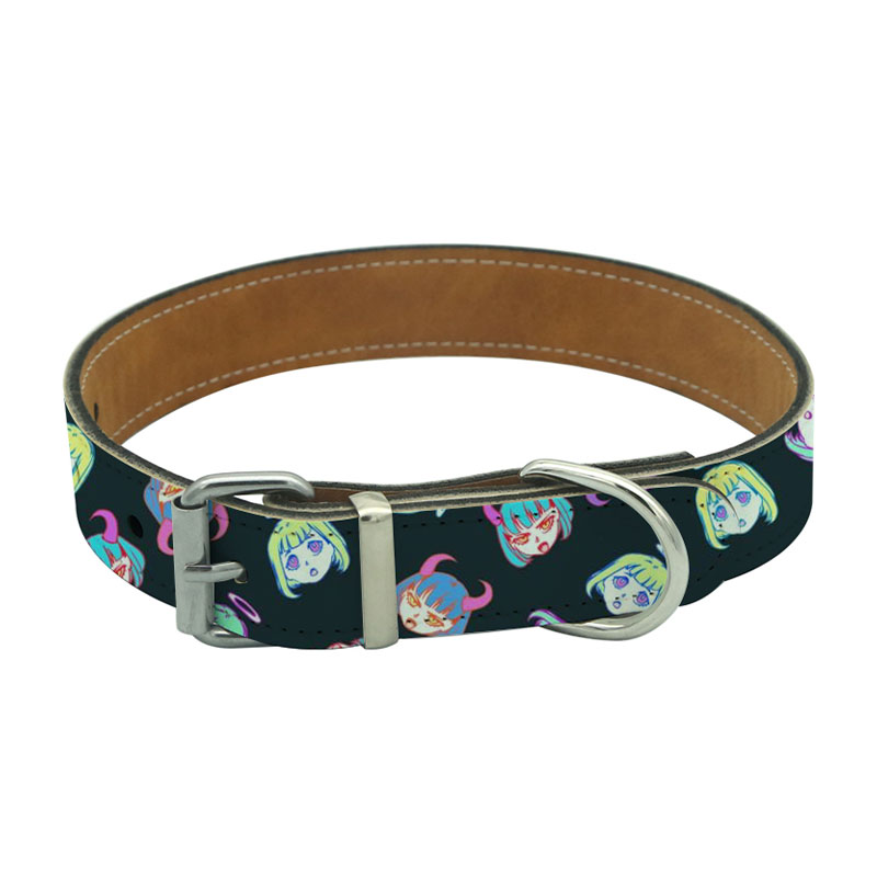 Collar de cuero sintético para perros por sublimación - XS Collar de cuero sintético para perros por sublimación - XS