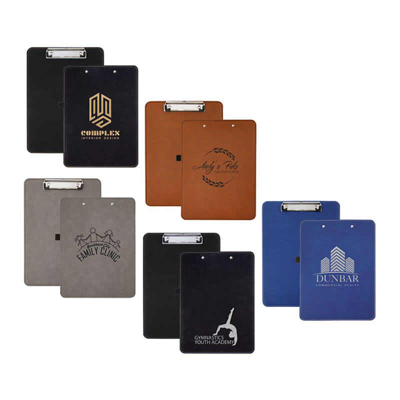 Portapapeles de cuero sintético Portapapeles de cuero sintético