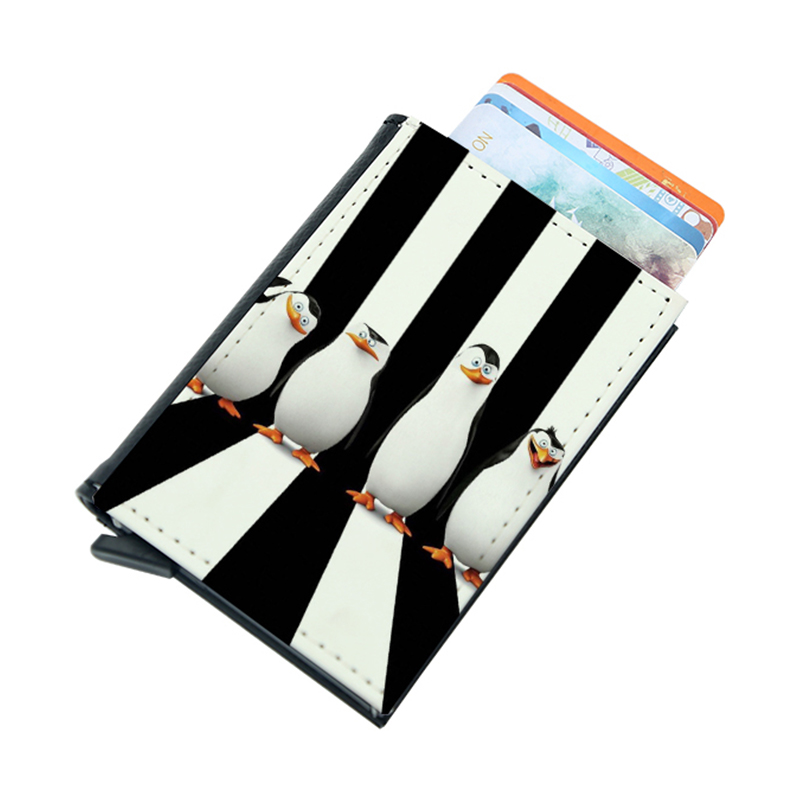 Caja emergente con billetera de cuero sintético por sublimación para hombre Caja emergente con billetera de cuero sintético por sublimación para hombre