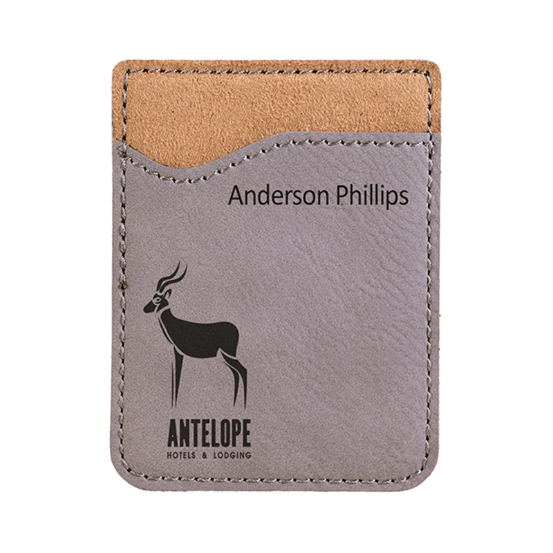 Carteras de cuero sintético para teléfonos móviles con láser Carteras de cuero sintético para teléfonos móviles con láser