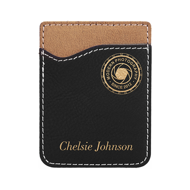 Carteras de cuero sintético para teléfonos móviles con láser Carteras de cuero sintético para teléfonos móviles con láser