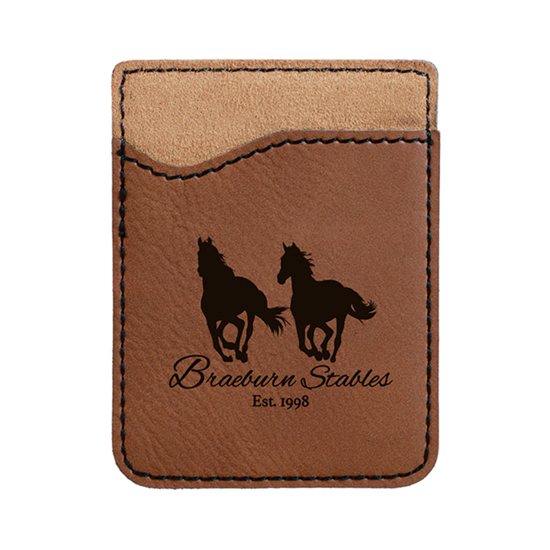 Carteras de cuero sintético para teléfonos móviles con láser Carteras de cuero sintético para teléfonos móviles con láser