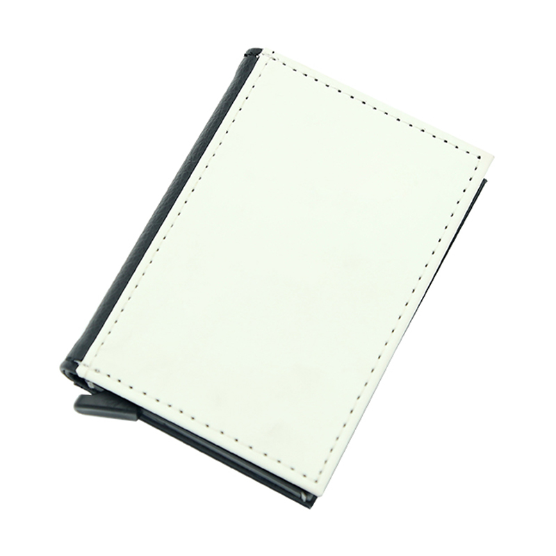 Caja emergente con billetera de cuero sintético por sublimación para hombre Caja emergente con billetera de cuero sintético por sublimación para hombre