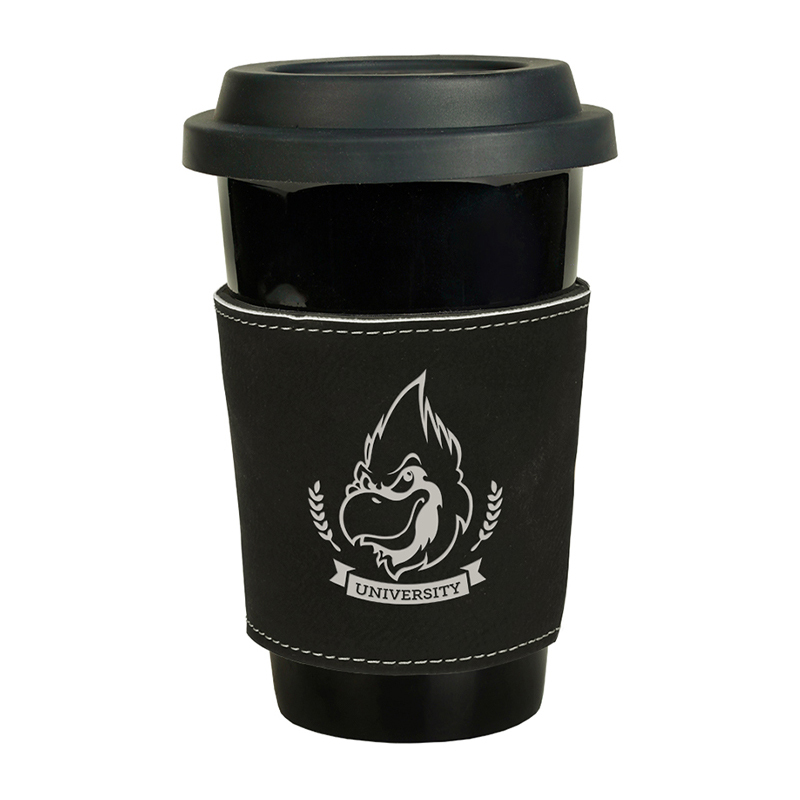 Manga de Taza de Cuero Sintético Láserizable Manga de Taza de Cuero Sintético Láserizable