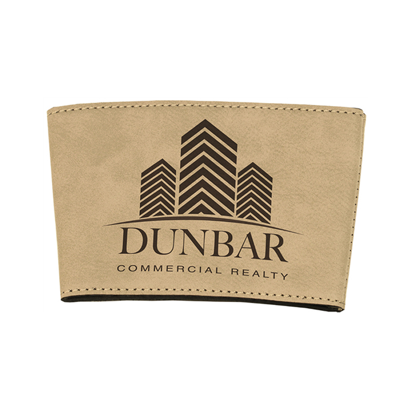 Manga de Taza de Cuero Sintético Láserizable Manga de Taza de Cuero Sintético Láserizable