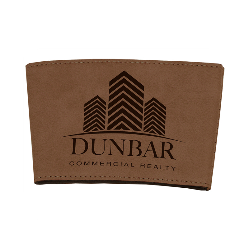 Manga de Taza de Cuero Sintético Láserizable Manga de Taza de Cuero Sintético Láserizable