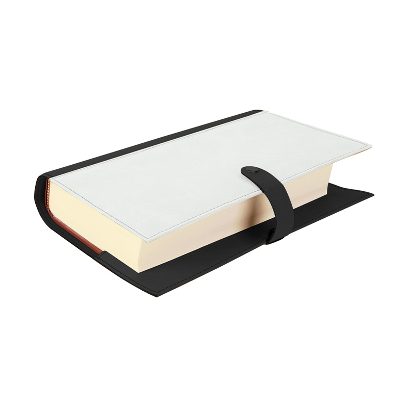 Funda de libro de polipiel por sublimación con cierre a presión Funda de libro de polipiel por sublimación con cierre a presión